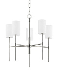 Серебряная люстра Аспен, фото 1